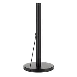 Тримач паперових рушників Kela Rollo чорний метал 15 х 33.5 см (16904)