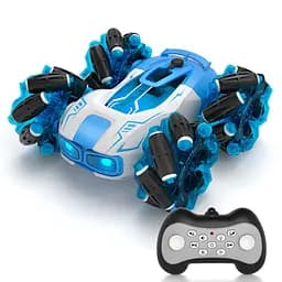 Машина на радиоуправлении, 16 см, трюковая, музыка, USB, HG4-33 (В ассортименте)