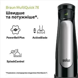 Блендер заглибний Braun MultiQuick 7 MQ7035X - мініатюра 3