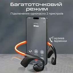 Навушники Promate RippleGlow Black (rippleglow.black) - мініатюра 7