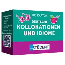 Настольная игра English Student Карточки для изучения немецкого языка English Student Kollokationen und Idiome В2-С2 (укр.) (591226017)