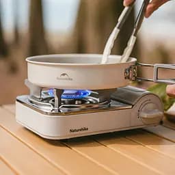 Пальник газовий Naturehike CNK2350CF016, білий - мініатюра 10