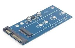 Переходник Cablexpert Mini-SATA для 1.8" SSD M.2 (NGFF) (EE18-M2S3PCB-01)