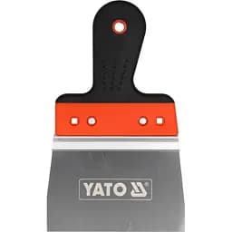 Шпатель фасадний Yato нержавіюча сталь з двокомпонентною ручкою 150x90 мм (YT-52310)