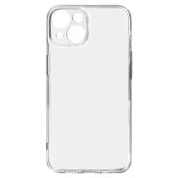 Прозрачный чехол для Apple iPhone 14 с защитой камеры, тонкий, силиконовый, бесцветный, ударостойкий, противоударный бампер c закрытой камерой, ArmorStandart (ARM64026)