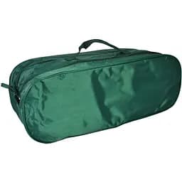 Сумка-органайзер Poputchik на 2 отделения зеленая (09-701-2Д)