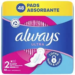 Гигиенические прокладки Always Ultra Super (Размер 2) 48 шт. (8700216450294)
