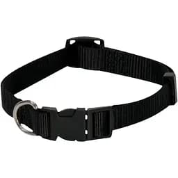 Нашийник для собак Croci нейлоновий регульований 21-28x1 см чорний