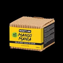 Твердий скраб та засіб для миття тіла Манго Манія Beauty Jar 100 г