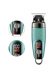 Машинка для стрижки волосся XPRO V-975 з бірюзовою насадкою (41895-V-975_310) - мініатюра 2