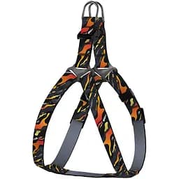 Шлея для собак дрібних порід BronzeDog Urban Art Гравітація XXS 24-30 см