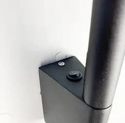 Бра Mantra Torch у чорному кольорі Line F WS 1G BK - мініатюра 8