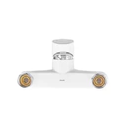 Змішувач для ванни Plamix Cezar-009 Euro SET white PM0692 Білий - мініатюра 3