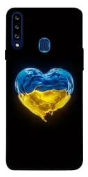 Чохол Demsky Серце України для Samsung Galaxy A20s