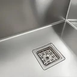 Кухонна мийка Platinum Handmade НSB з нержавіючої сталі 3 мм прямокутна 60x50x23 см (SP000037018) - мініатюра 5