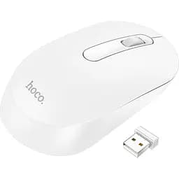 Миша Hoco GM14 Platinum Wireless White (757876) [93363]