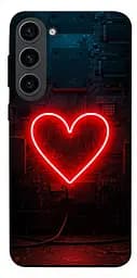 Чехол itsPrint Яркое сердце для Samsung Galaxy S23