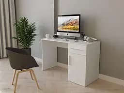 Стіл письмовий Moreli Charlie 1200x760x500 мм Білий (zg-s3-white) - мініатюра 3