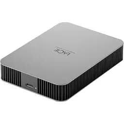 Зовнішній жорсткий диск LaCie Mobile Drive 4TB Moon Silver (STLP4000400) [115893] - мініатюра 4