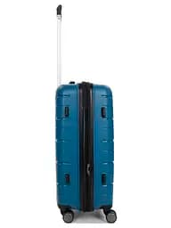 Валіза середня M поліпропілен Worldline Airtex 282 74л 64×41×26см Синій - мініатюра 8