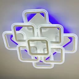 Світлодіодна стельова люстра з кольоровою RGB підсвіткою | Арт. A 2505/9 S RGB | Line F - мініатюра 7