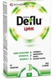 Дефлю Цинк таблетки №30