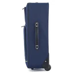 Валіза середня Semi Line 24 дюйми (M) дюйми (M) Polyester Blue/Green Lines (T5755-2) - мініатюра 3