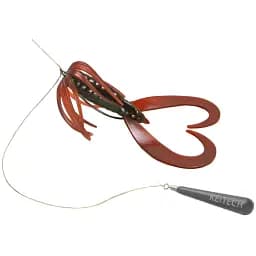 Силікон Keitech Little Spider 3" #401 Green PumpkinPP.Chart 8 шт/уп - мініатюра 6