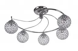 Люстра Brille молекула стельова E14 40W CH (BR-01382S/5)