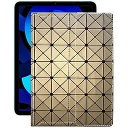 Чехол StatusCASE из экокожи для планшета Apple iPad Air 2020 Золотой ромб