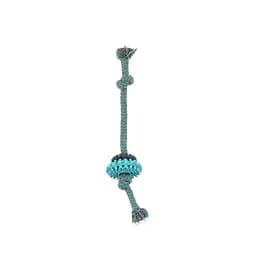 Игрушка для собак Misoko&Co Веревка с кольцами light blue 30.5 cm