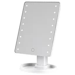 Косметичне дзеркало з LED-підсвіткою 16 світлодіодів, білий Yiwu HP-10-3AW