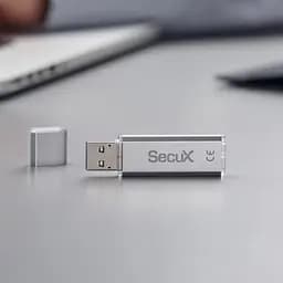 Флеш накопичувач SecuX Forte USB 64GB з шифруванням 1 шт (B0D6RG13DC) - мініатюра 4