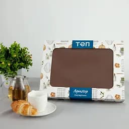 Скатертина ТЕП Aquastop водовідштовхувальна Brownie 140x180 см (С-04190_29830) - мініатюра 6