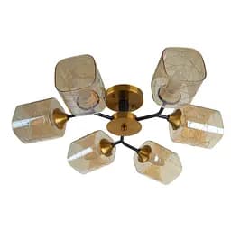 Люстра потолочная Brille в спальню E27 60W G (BL-969C/6)