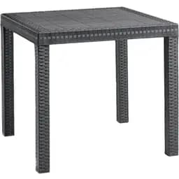 Стол для сада пластиковый Bica Dallas графит