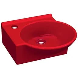 Раковина Idevit Myra Mini 33x36 0201-0367-08 лівий, Червоний