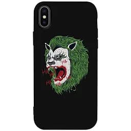 Чехол-накладка Toto Matt TPU 2 mm Print Case Apple iPhone X/XS #12 Green Lion Black