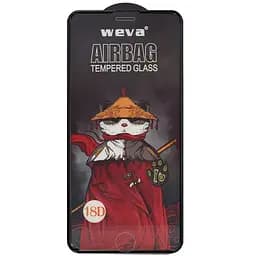 Захисне 2.5D скло Weva AirBag (тех.пак) для Apple iPhone 7 plus / 8 plus (5.5) Чорний