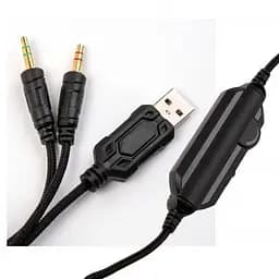 Навушники Vinga (HSCU-160) Gaming LED Black (HSCU-160) - мініатюра 9