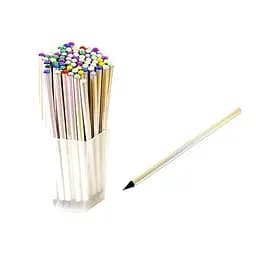 Карандаш чернографитовый из черного дерева с камнем, 72 шт., 7024