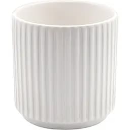 Ваза-кашпо МВМ My Home, 11 см, белая (DH-FLOWERS-24 S WHITE)