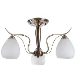 Люстра стельова Brille E27 50W BZ (BR-01219C/3)