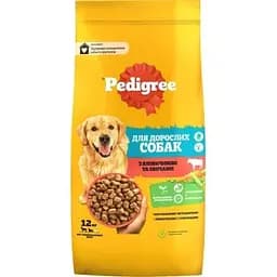 Сухий корм для собак Pedigree з яловичиною та овочами 12 кг (5998749145043)