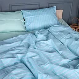 Підковдра MirSon Seafoam Stripe сатин 220х240 см (2200013051596) - мініатюра 3