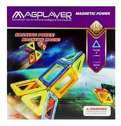 Конструктор магнитный Magplayer, 14 элементов (MPA-14)