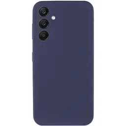 Чохол Lakshmi Silicone Cover Full Camera (AAA) для Samsung Galaxy S25+ Темно-синій / Midnight blue