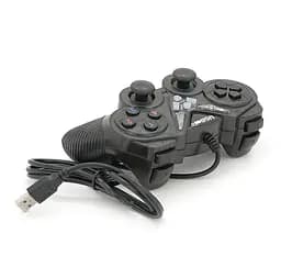 Геймпад USB джойстик ПК Voltronic DualShock USB908 Black - мініатюра 2