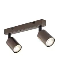 Світильник поворотний, спот TK Lighting 6180 Top GU10 2x10W IP20 коричневий - мініатюра 3