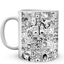Кружка GeekLand Ahegao Ахегао anime A 02.29 330 мл белая
